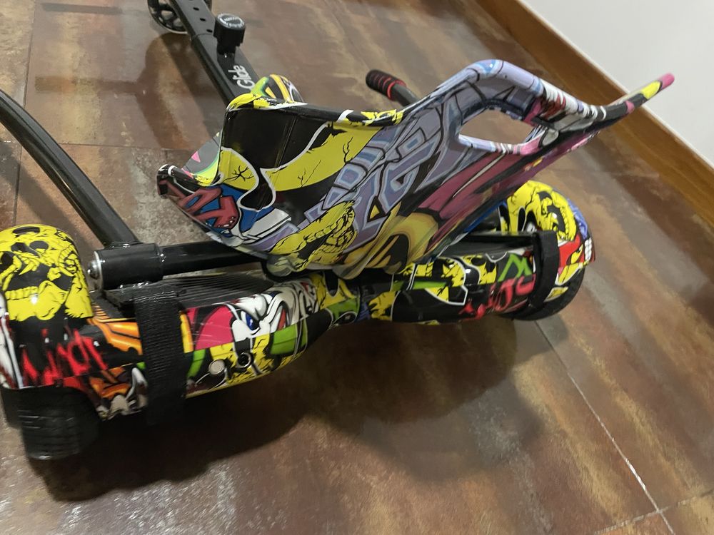 UrbanGlide Bundle Hoverboard 65 Lite + Kart Pilot Multicor