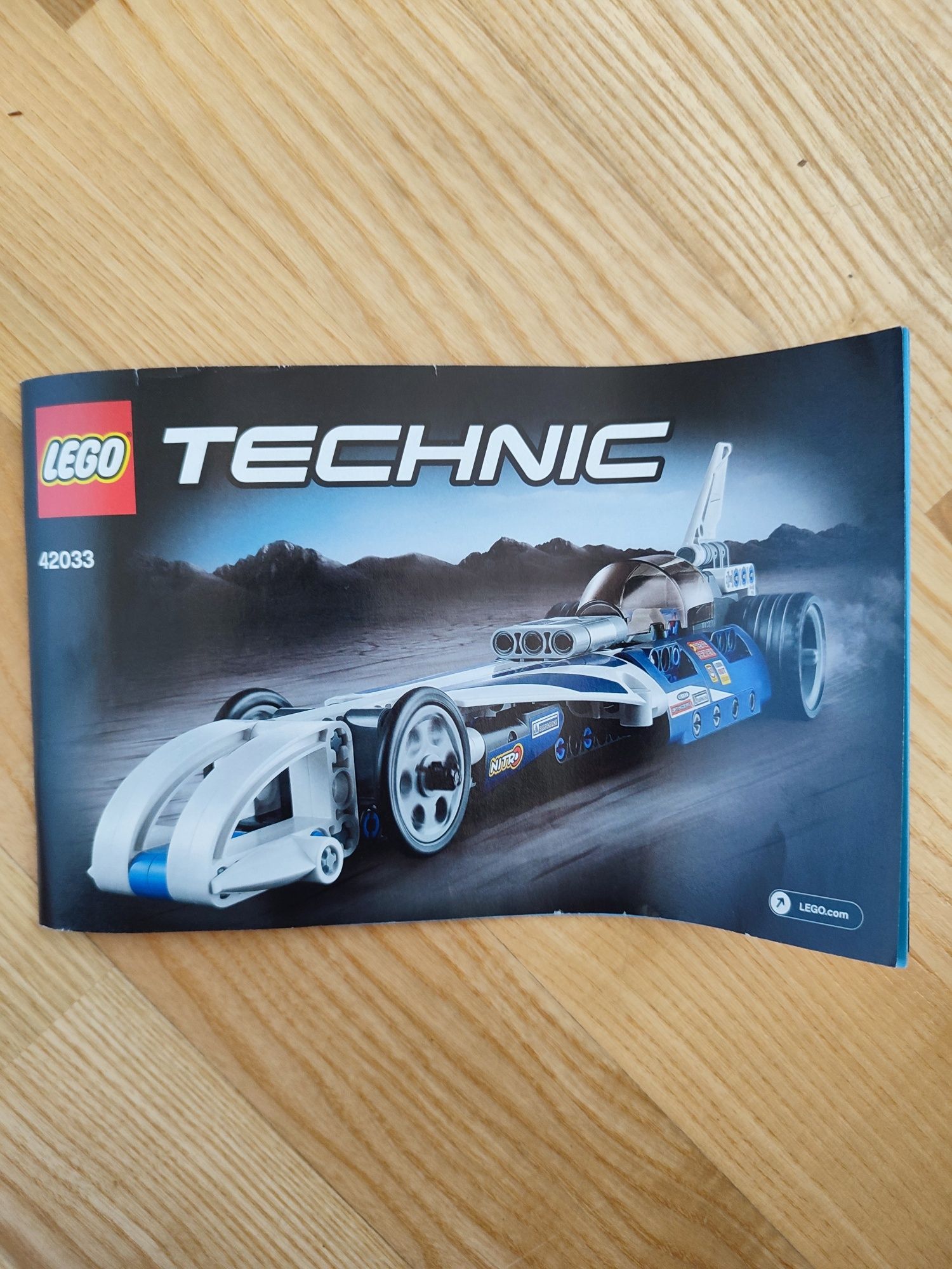 Zestaw LEGO technic 42033 Blyskawica Pull Back