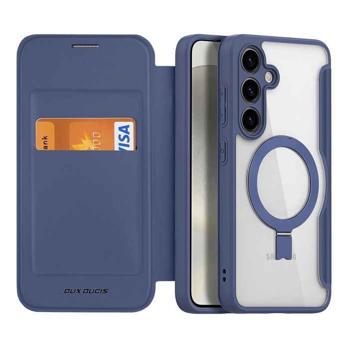 Etui Dux Ducis z magnetycznym ringiem / podstawką do Samsung S24