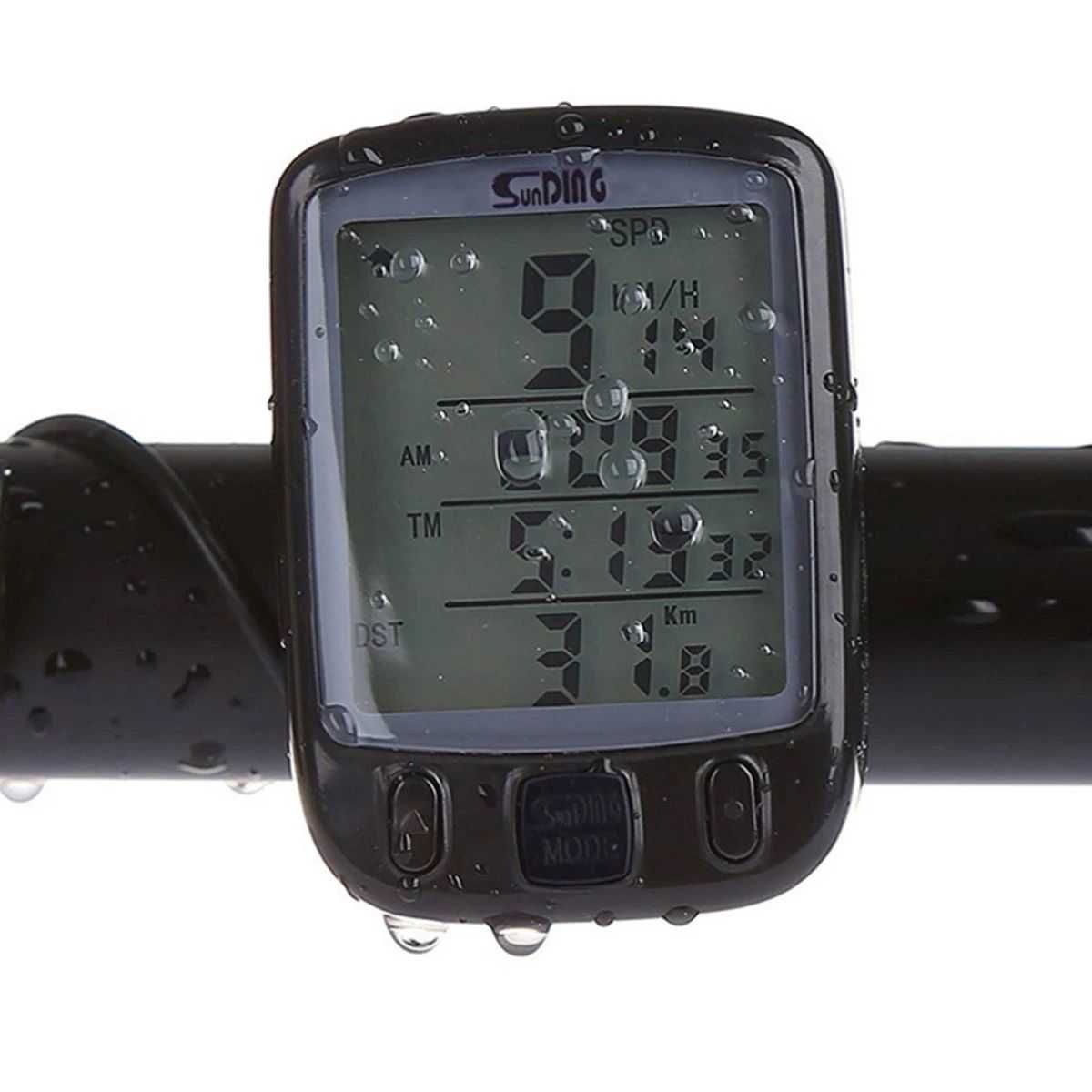 Licznik rowerowy 28 funkcji LCD prędkościomierz dystans