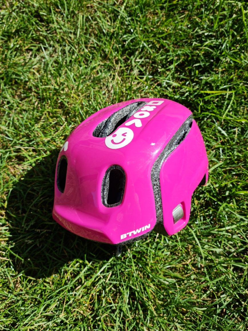 Kask rowerowy Btwin Baby Bh 500 Pink