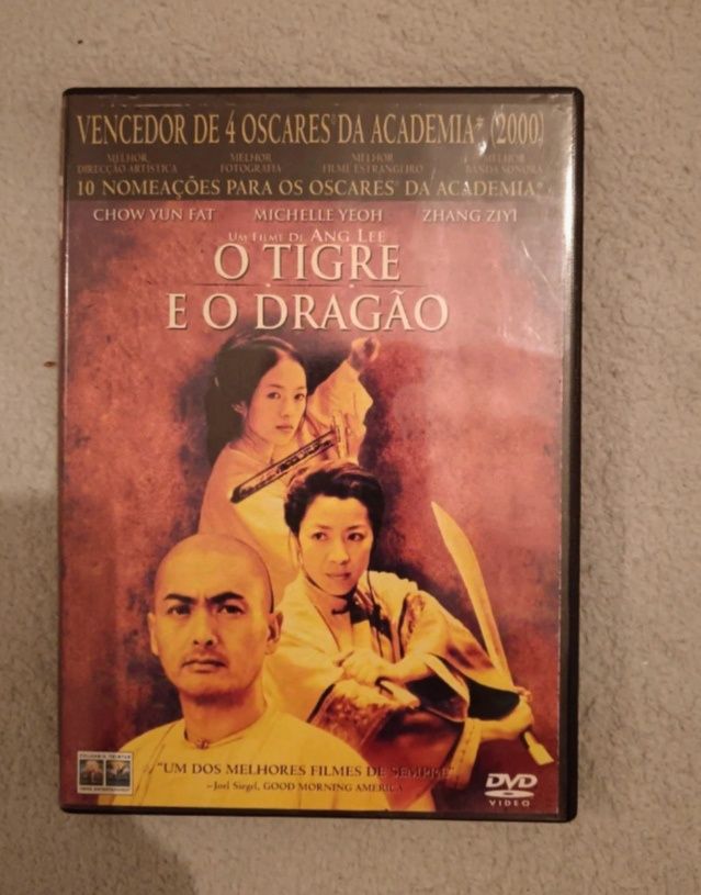 DVD o tigre e o dragão
