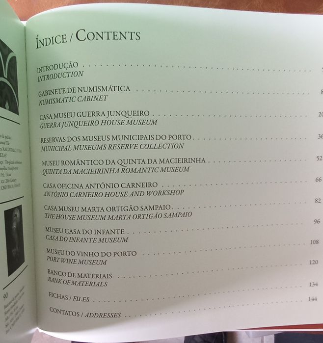 Livro dos Museus da cidade do Porto. PORTES GRÁTIS.