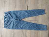 Jasnoniebieskie legginsy jak dżinsy S/M