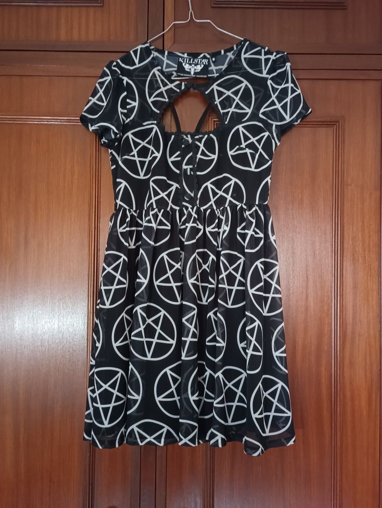 Vestido Killstar "Hayley Hex Tea" (c/ portes)