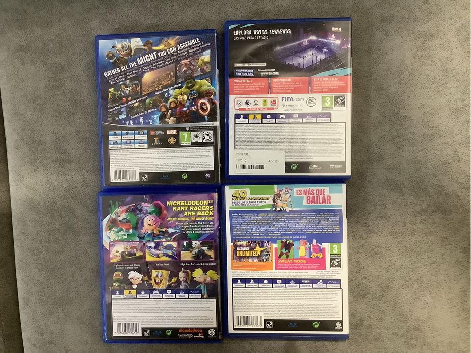 Jogos PS4 originais