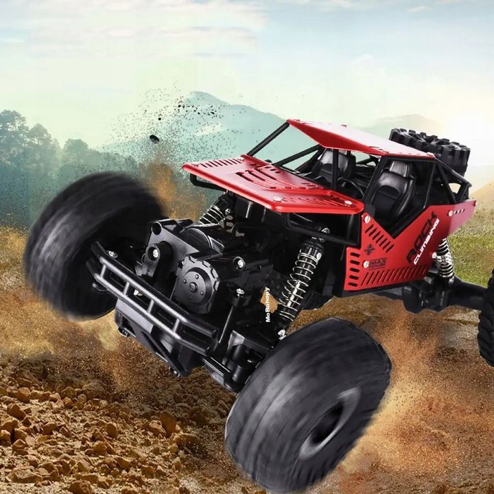 Samochód Zdalnie Sterowany Rc Duży Terenowy Auto Napęd 4x4 Off-road