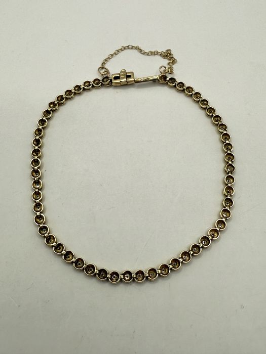 Złota bransoletka z diamentami 1,00ct