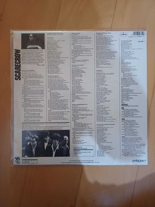 Vinil antigo e raro - John Cougar Mellencamp - Scarecrow