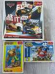 Puzzle zestaw Auta Cars Super Wings Scooby-Doo