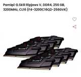 Nowe kości RAM G.Skill Ripjaws V DDR4 3200 MHz Cl16 pamięć 32 GB