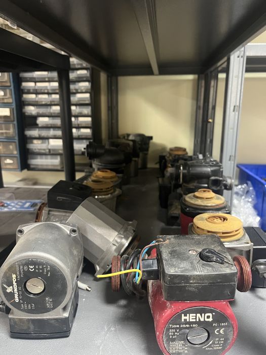 Bombas Circuladoras para Caldeira – Testadas e em Funcionamento