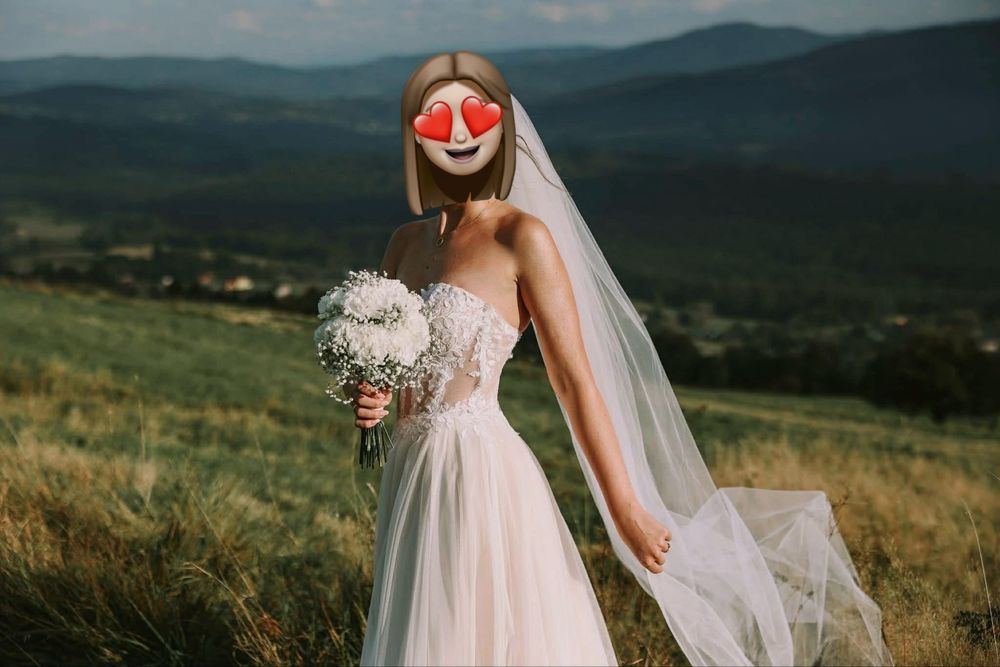 Suknia ślubna księżniczka