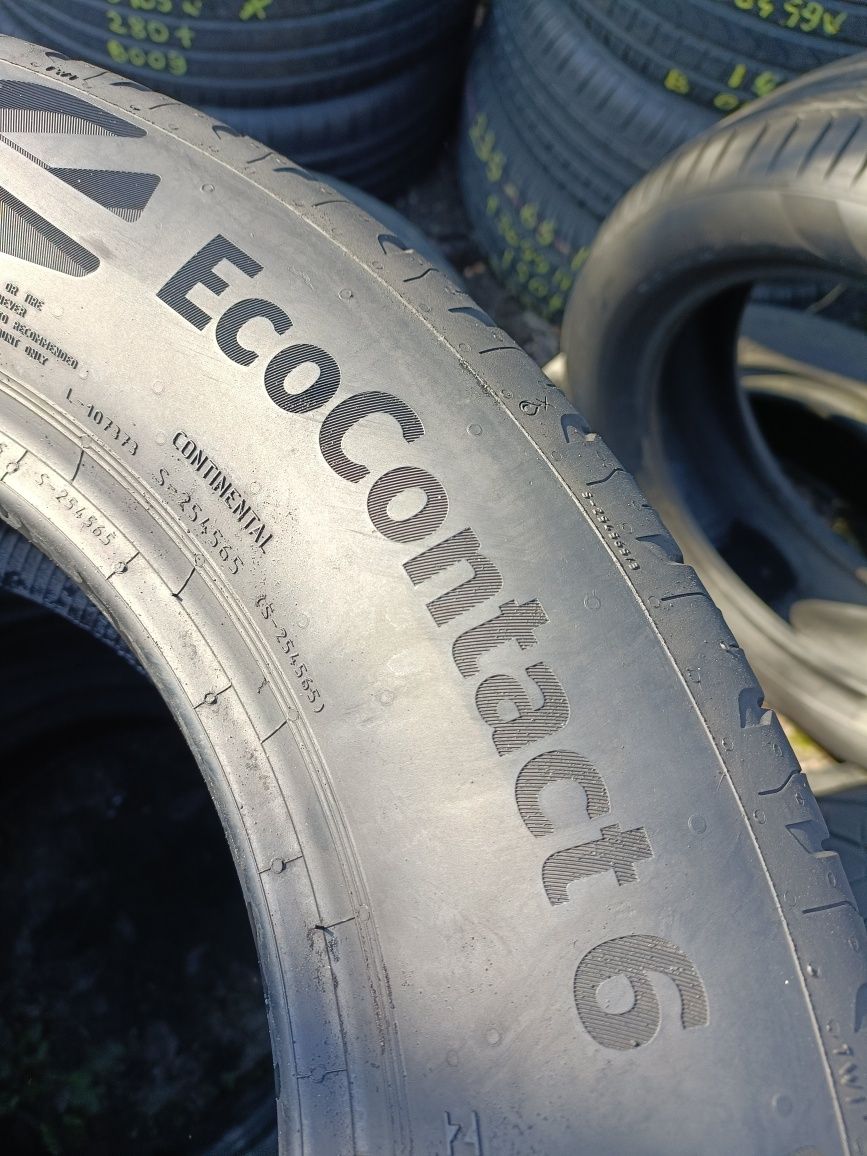 C14, 1 sztuka 205/60r15 Continental EcoContact 6 z 2021r 5.5mm