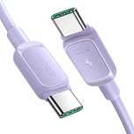 Kabel Joyroom S-CC100A14 USB-C - USB-C 100W 480Mb/s 1,2m - fioletowy