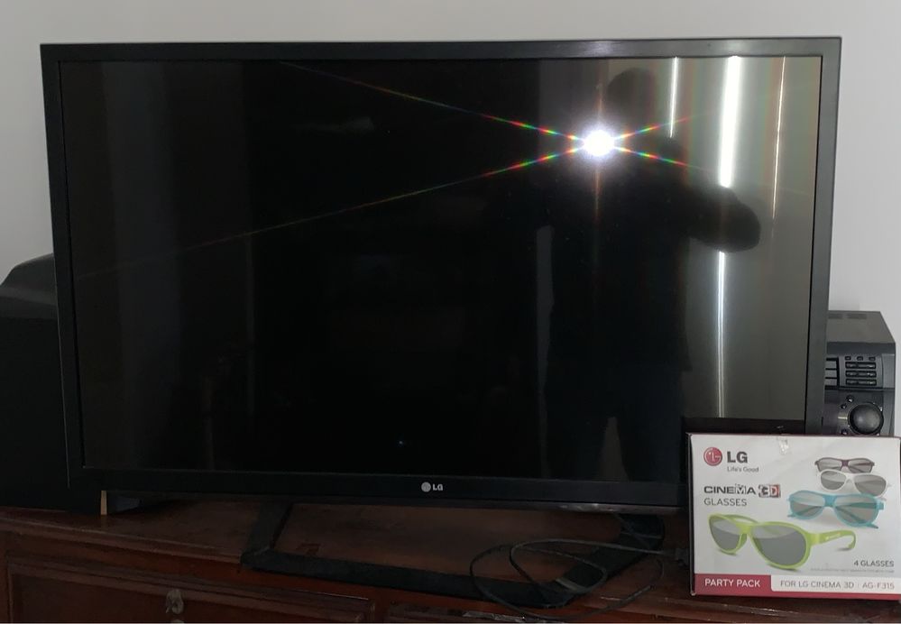 Tv Lg 42 com pack cine 3D