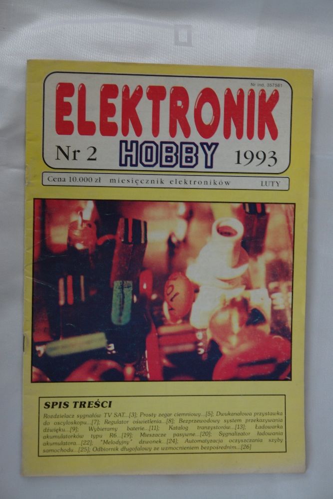 Czasopismo - Elektronik nr 2 - 1993 r.