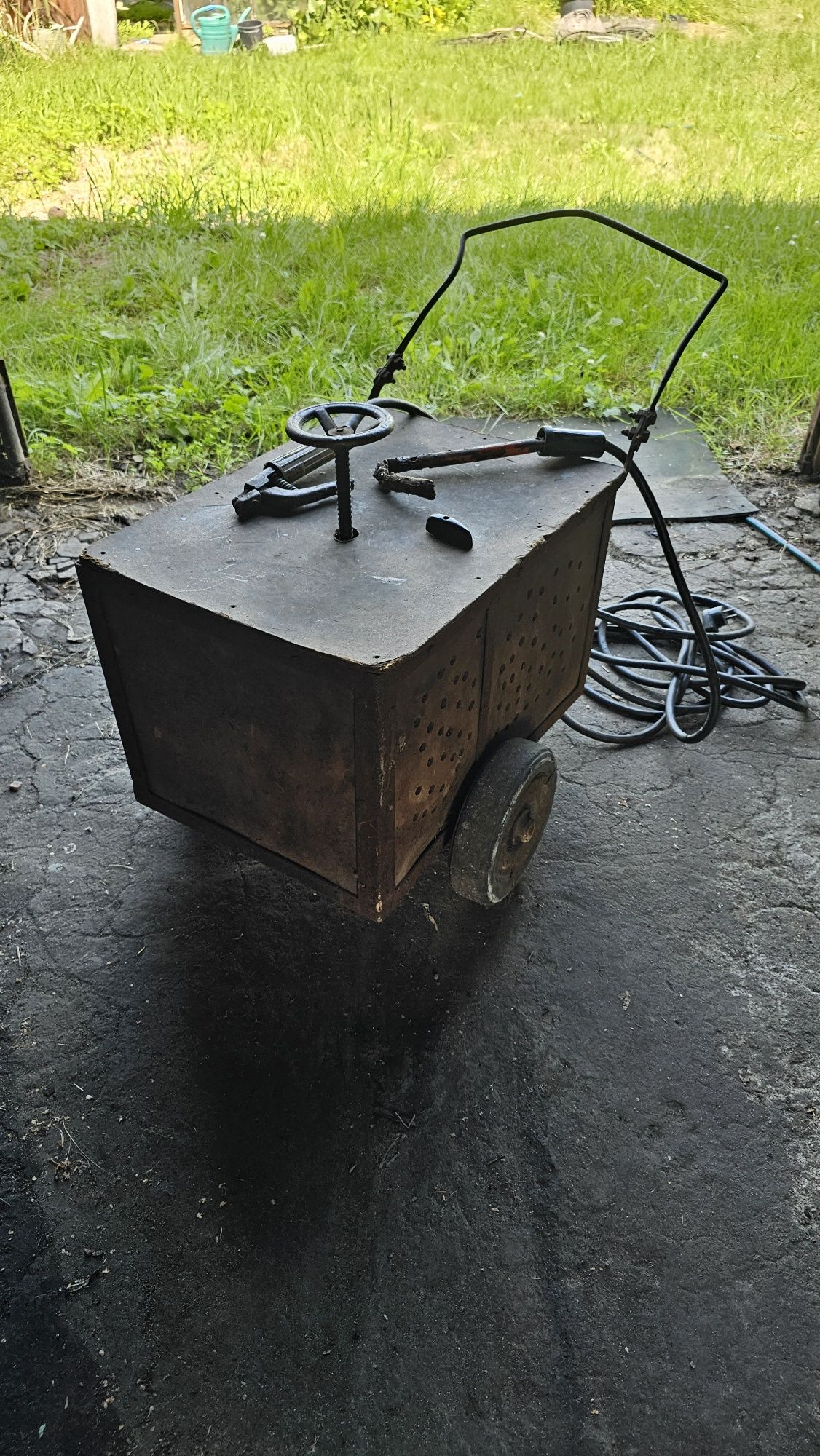 Spawarka transformatorowa stara zabytkowa PRL