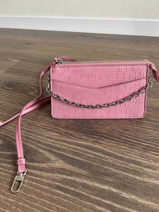 Рожева сумка Mango