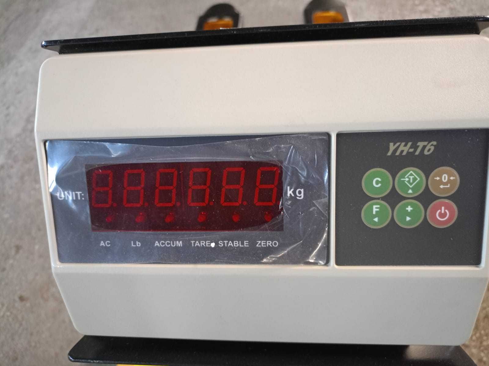 Wózek paletowy z wagą, paleciak z wagą,P2500W, 2500kg, paleciak ręczny