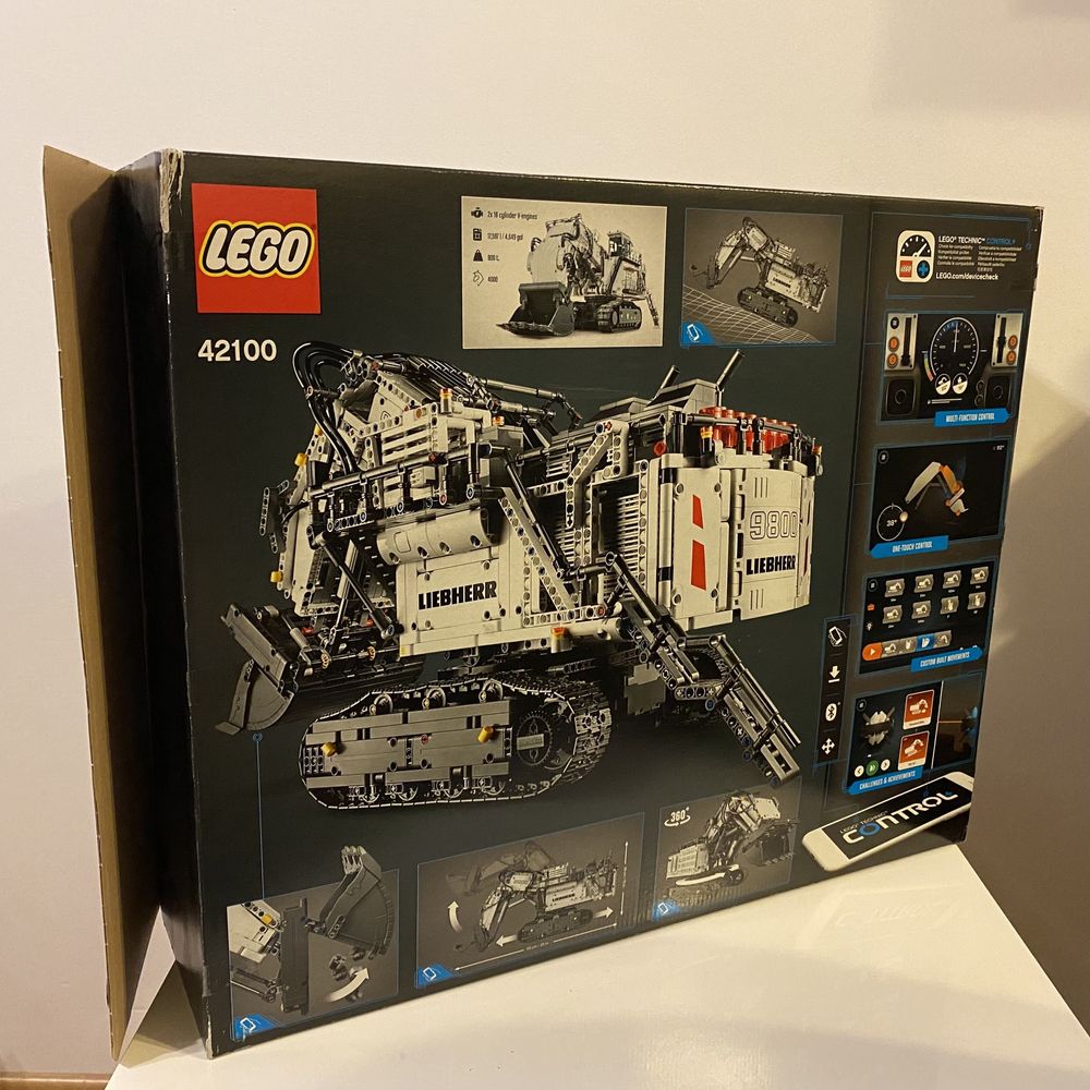 Klocki LEGO Technic 42100 —  Liebherr R9800