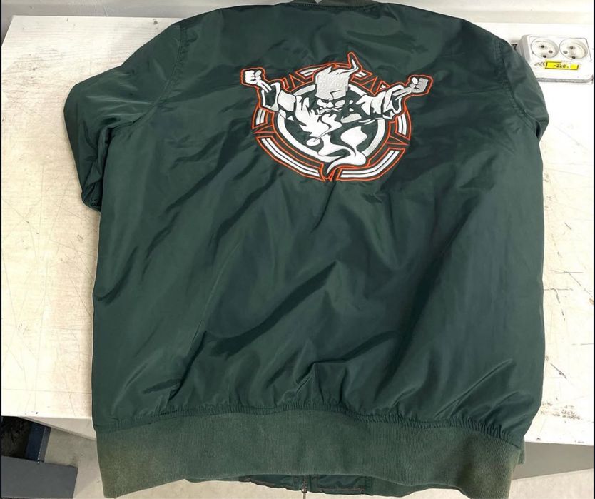 Бомбер альфа индастриз куртка Alpha Industries MA-1 поставка вещей реп