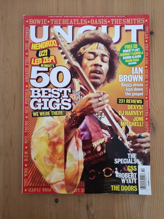 Revistas UNCUT - anos 2006 a 2009