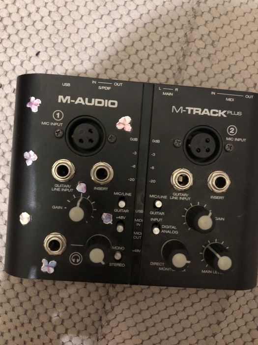 звукова карта m audio m track plus