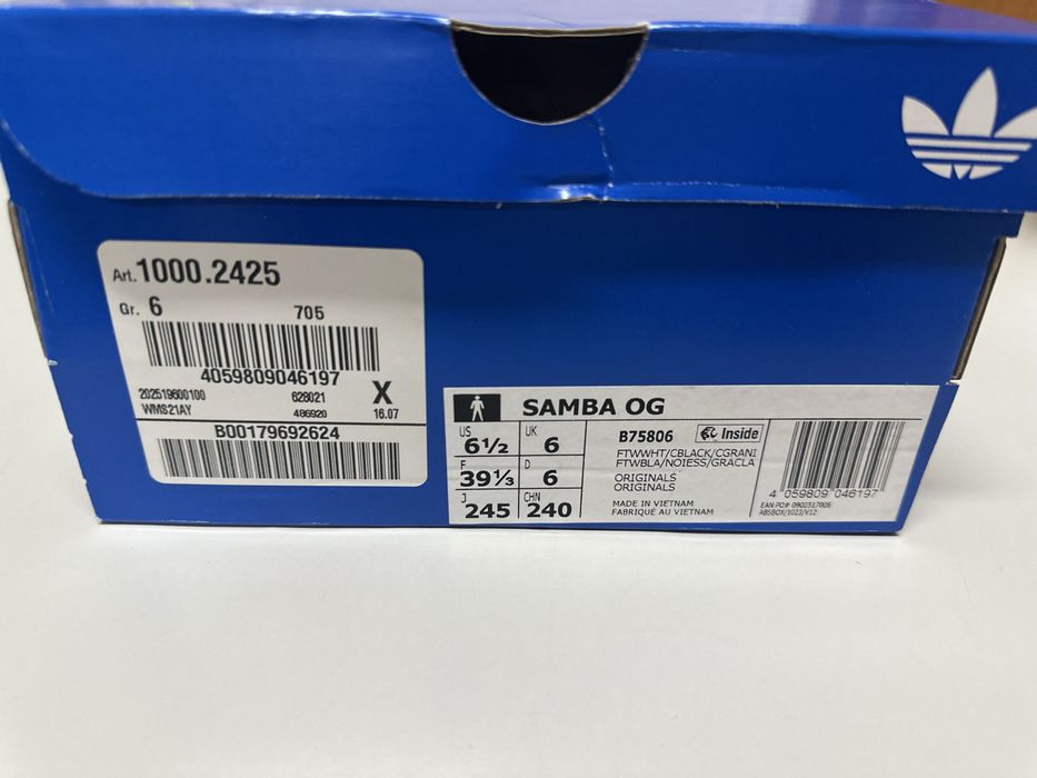 Sapatilhas Adidas Samba OG