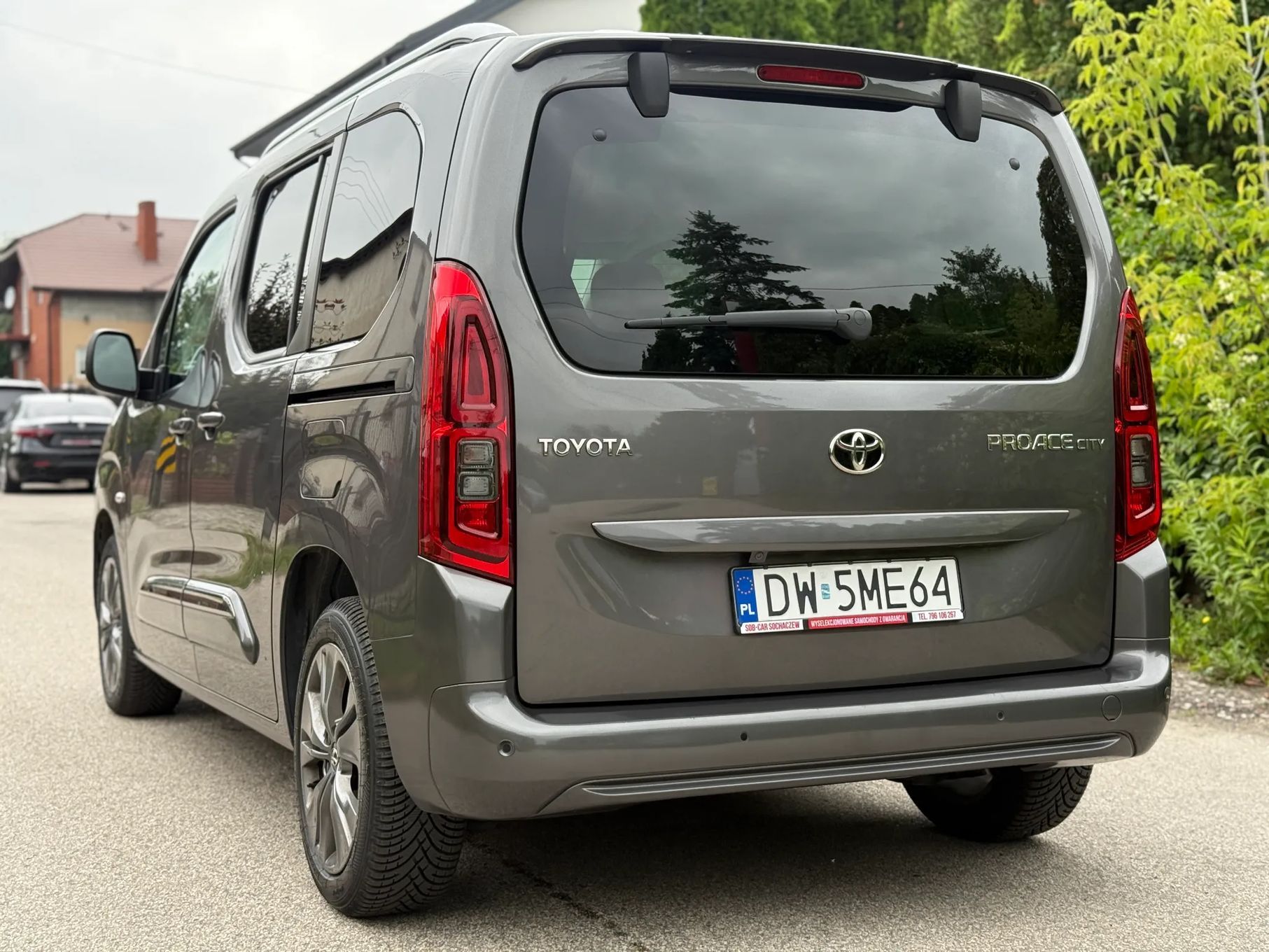 Toyota Proace City Verso 1WŁ Salon PL FV23% Family Tempomat Czujniki Parkowania CarPlay Android
