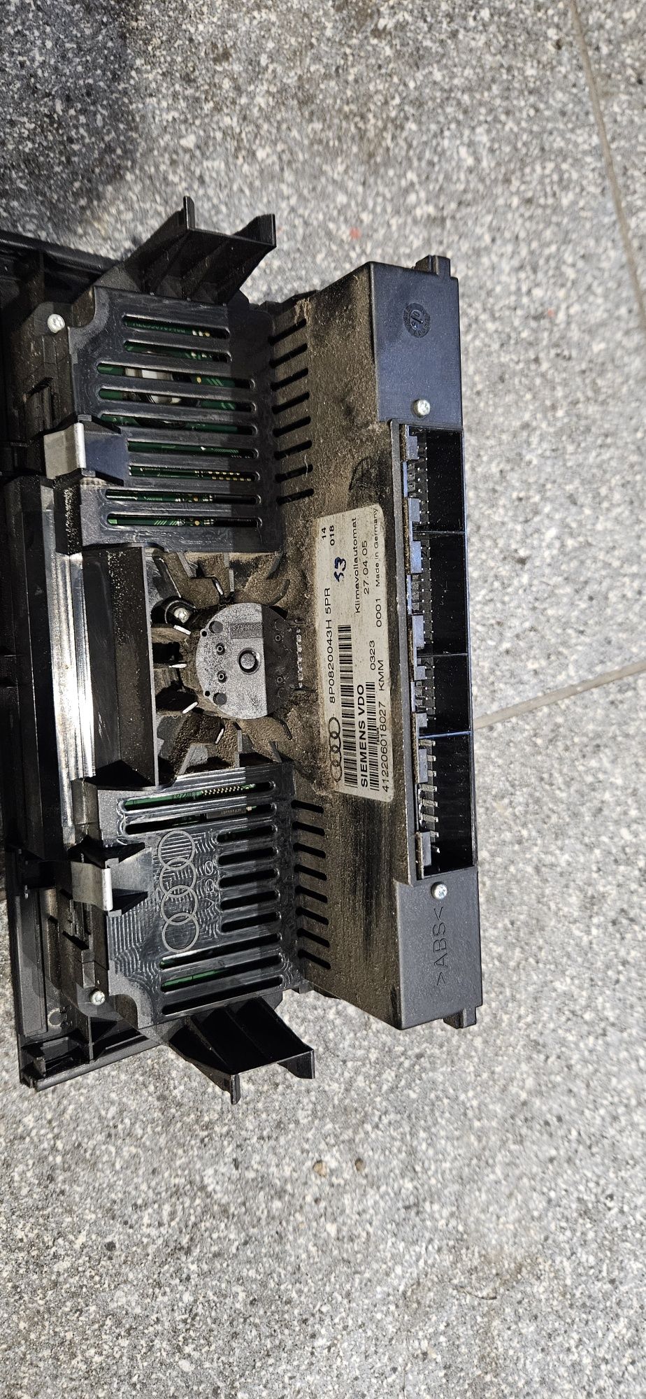 Audi A3 8p Panel klimatyzacji
