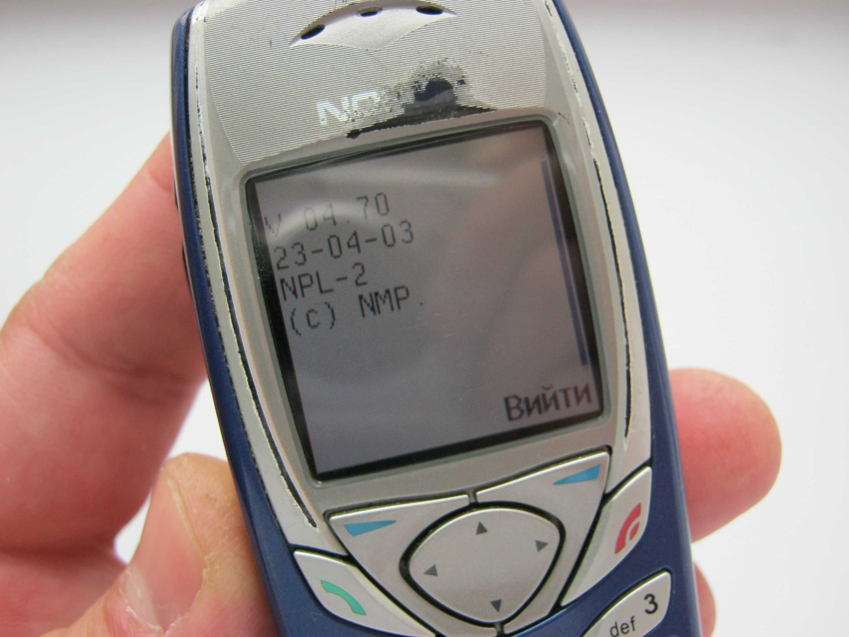 Телефон Nokia 6100 Blue-Silver NPL-2