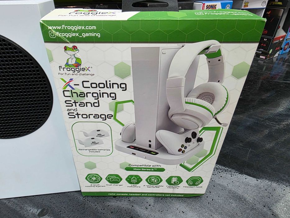 Konsola Xbox Series S 1TB +2 pady ładowarka Gwar 12 mc SKLEP ZAMIANA