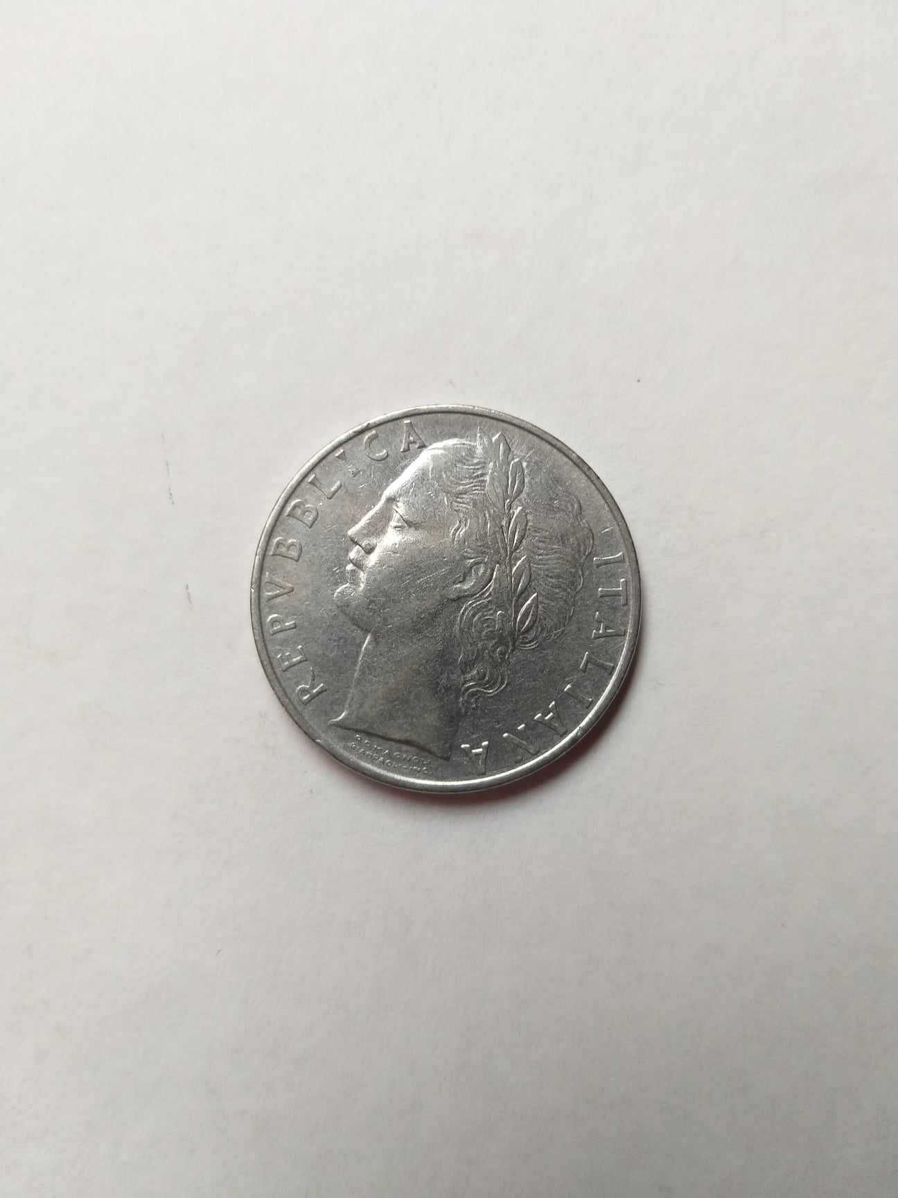 Moeda de 100 Liras de 1963