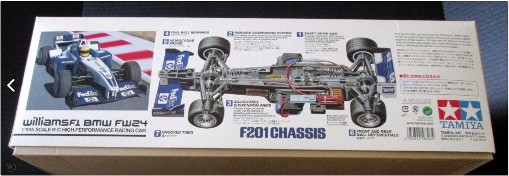 Diversas Peças & Acessórios para carro Tamiya F201 4WD escala 1/10