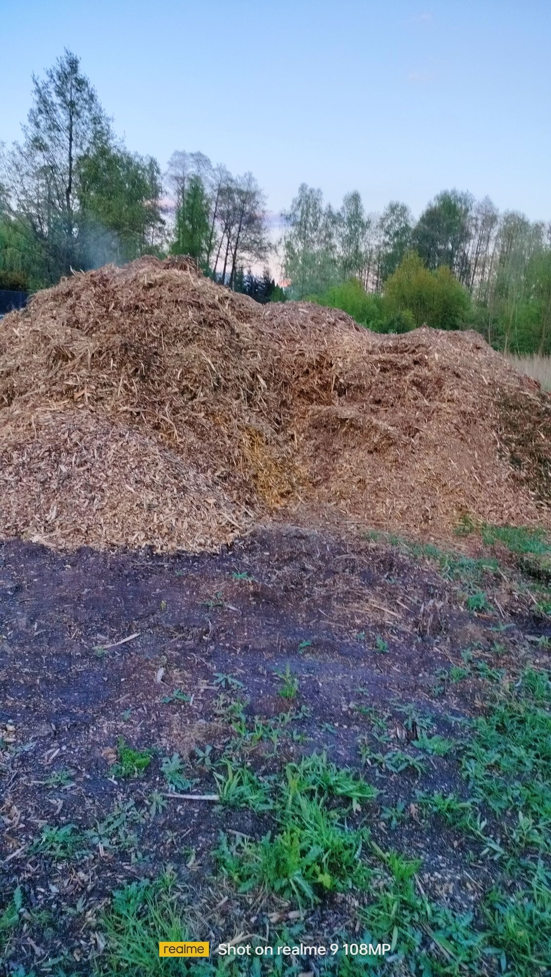 Zrębka liściasta-transport