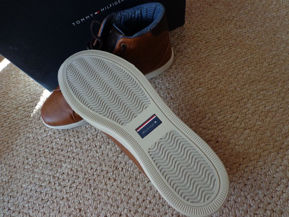 Новые мужские кожаные ботинки Tommy Hilfiger Talis кеды EUR 44.5