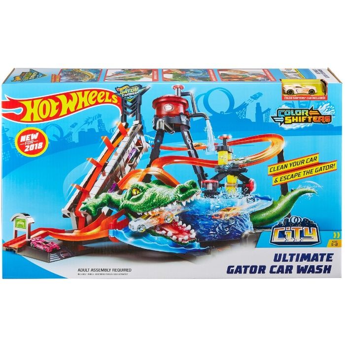 ОРИГИНАЛ! Трек Хот Вилс Водонапорная башня Hot Wheels Ultimate Gator