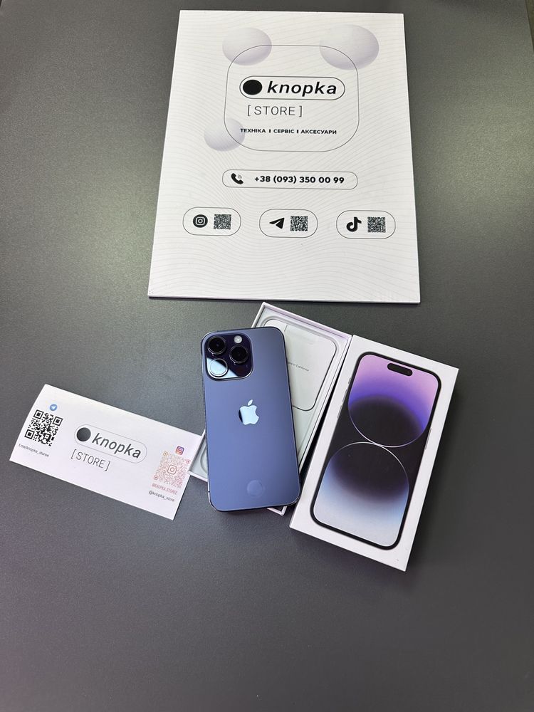 iPhone 14 Pro 128 Gb Purple Neverlock Гарантія Обмін 6292