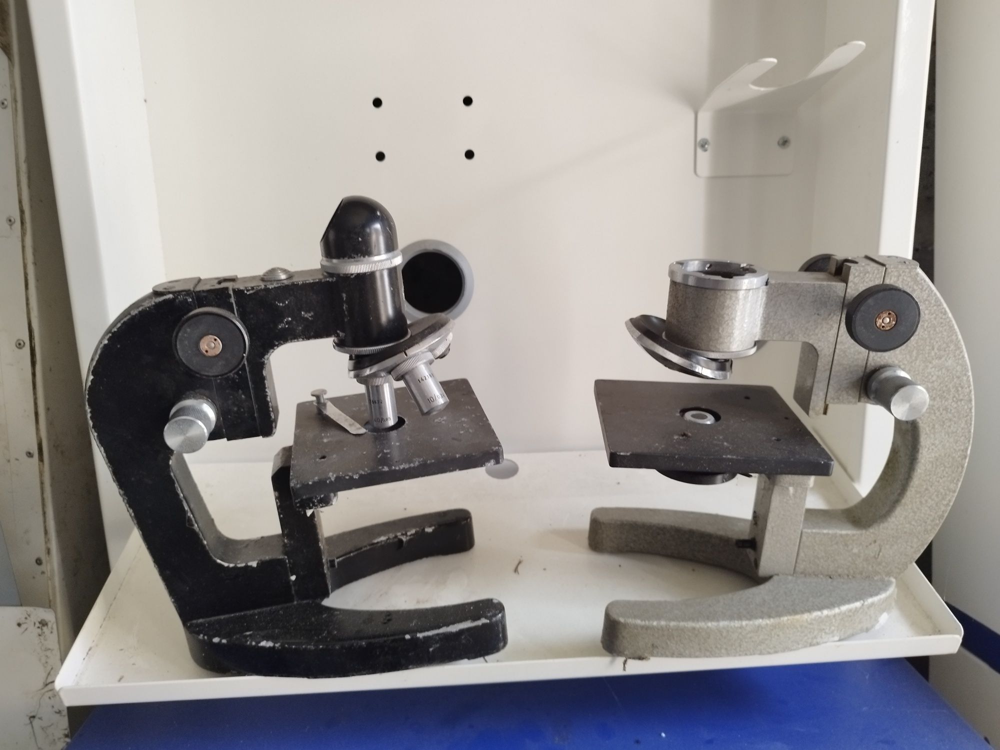 Mikroskopy pzo z czasów prl