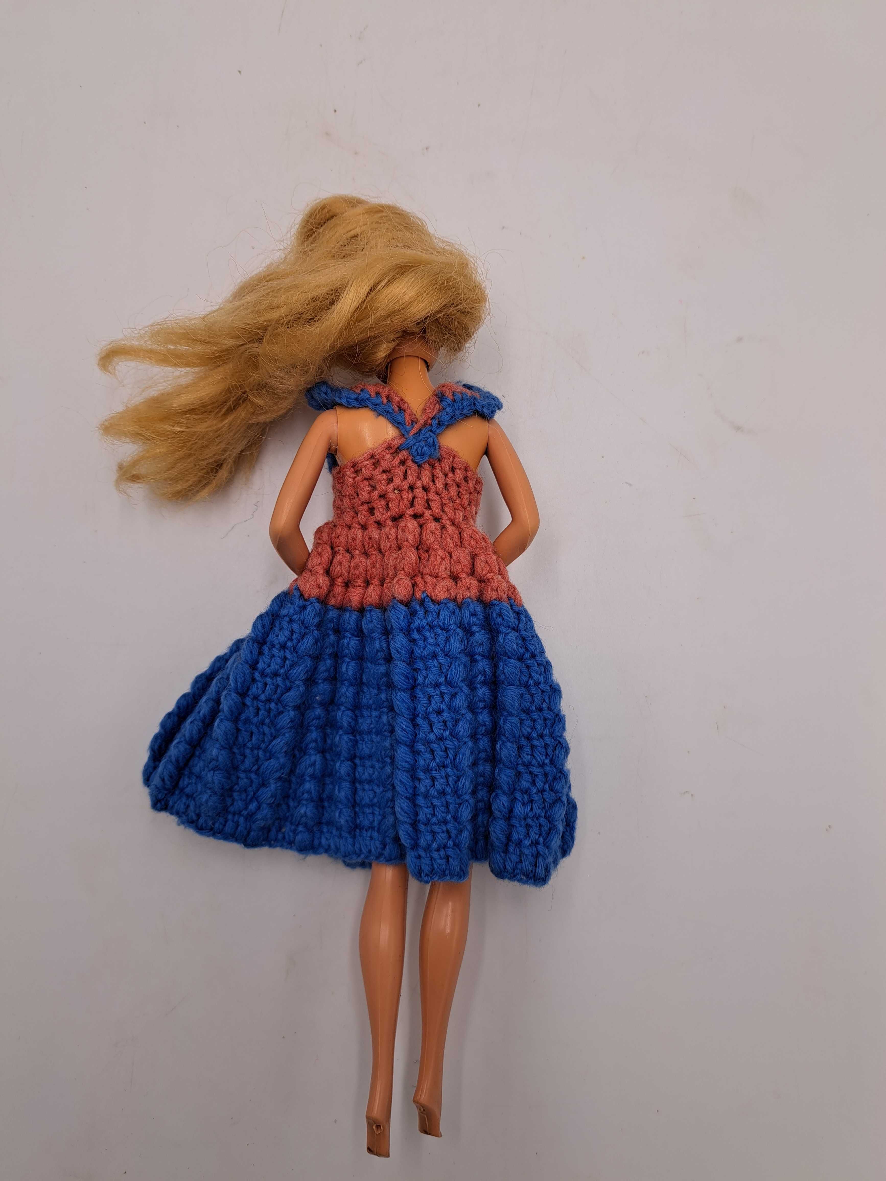 Lalka Barbie Mattel długie włosy blond, vintage