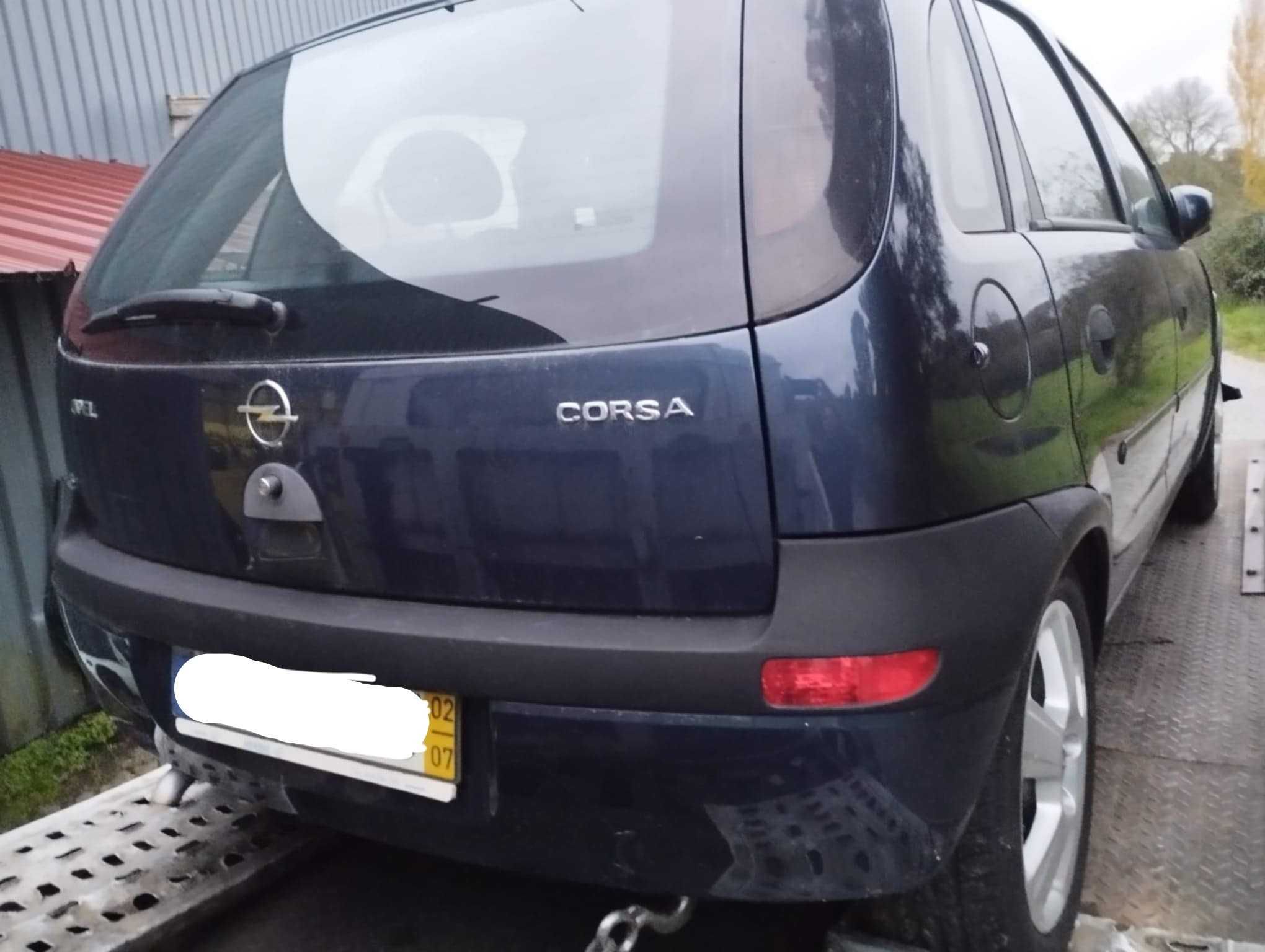Para peças Opel Corsa C 1.2 Ano 2002