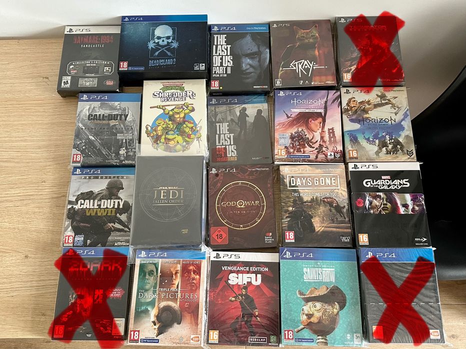 Ігри ps4-ps5 delux special  steelbook games