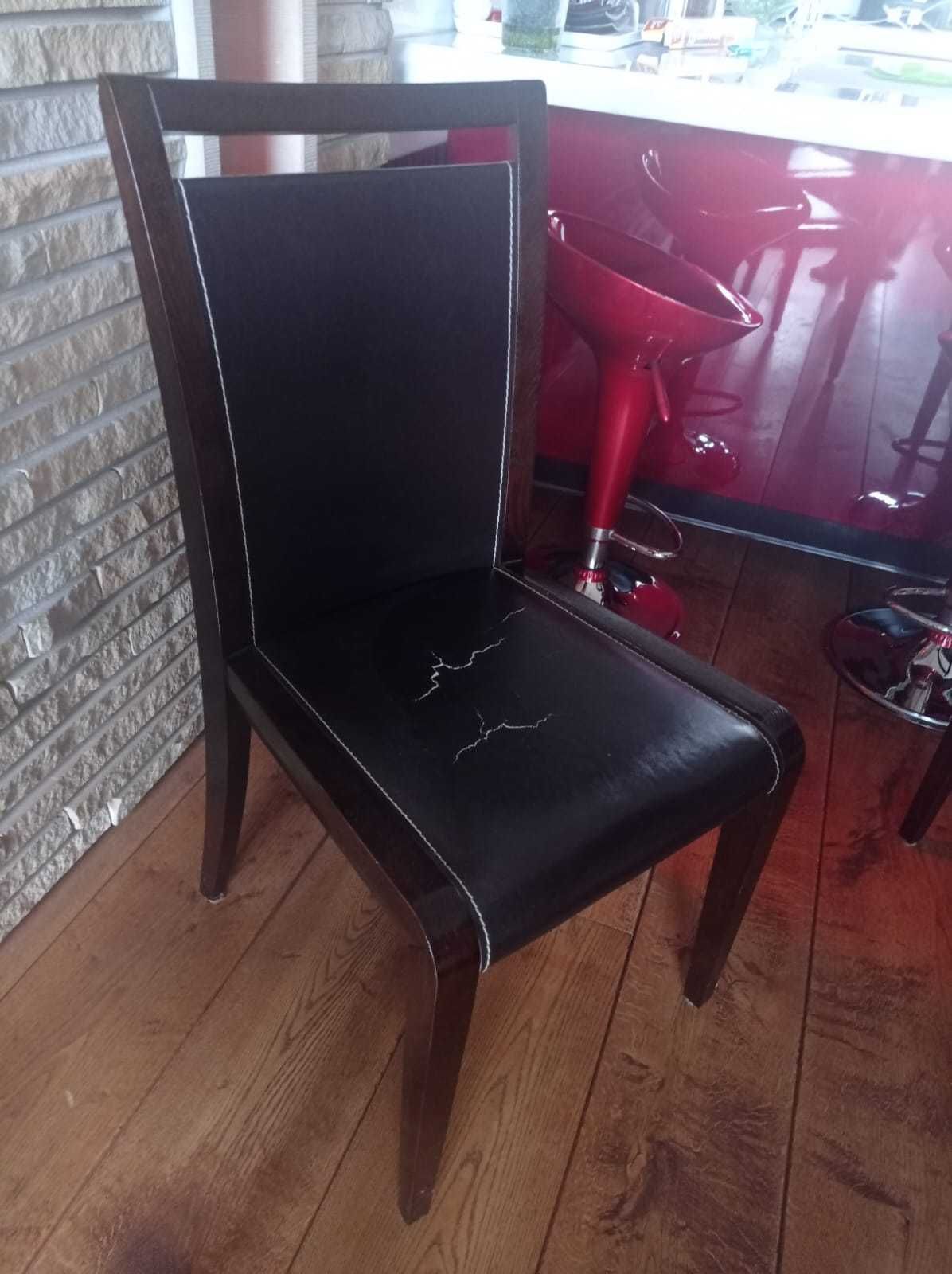stół i 6 krzeseł - VINOTTI (wenge)
