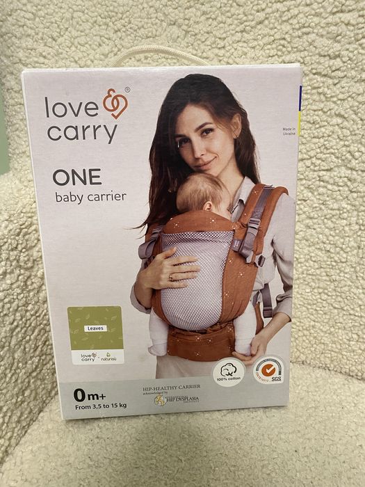 Ерго-рюкзак ONE Organic Листя від Love & Carry