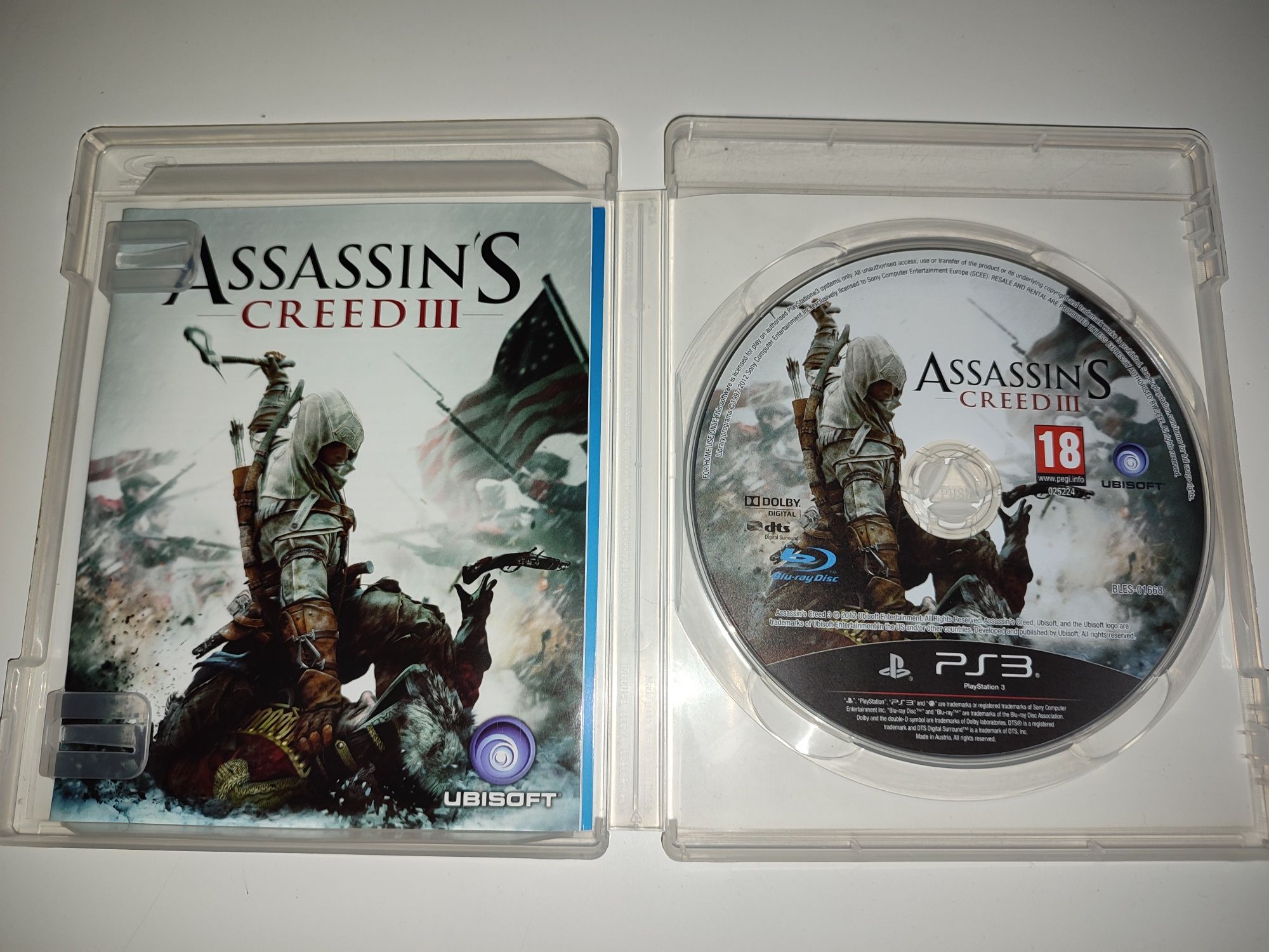 Gra Ps3 Assassins Creed III gry PlayStation 3 Minecraft GTA V UFC NFS