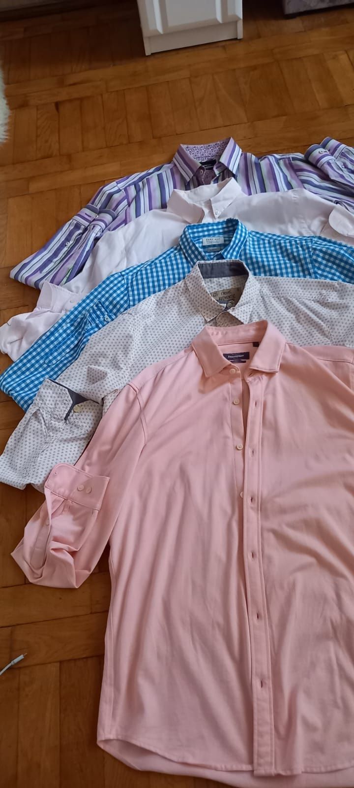 Zestaw eleganckich koszul męskich L