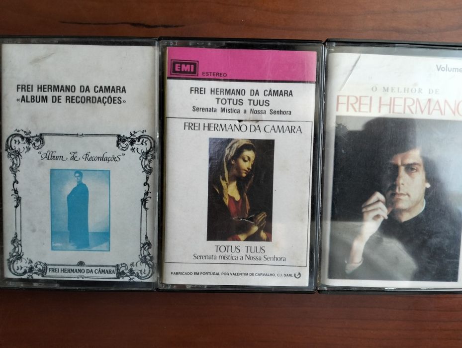 3 antigas cassetes Frei Hermano da Câmara