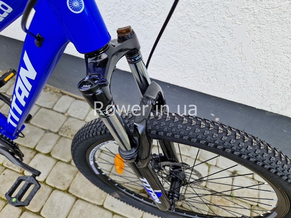 Велосипед алюмінієвий дискові гальма Titan 26" Apollo Рама-13" blue
