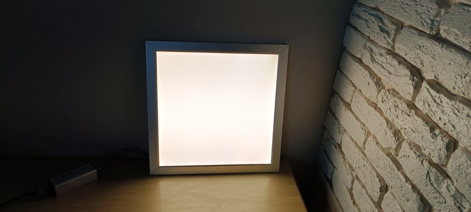 Светодиодная панель теплый свет світлодіодний світильник